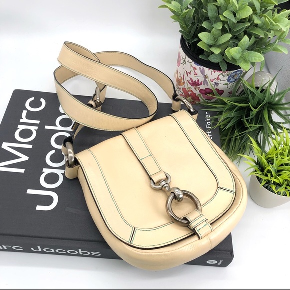 Marc Jacobs Authentic Leather Buckle Crossbody Bag - Picture 14 of 14